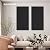 Olanglab Acoustic Panels 2 Pack, 48''x24'' Large Sound Panels, Fabric Wrapped Sound Proof Foam Panels for Walls, Sound Absorbing Panels for Recording Studio Acoustical Treatments (Black)
