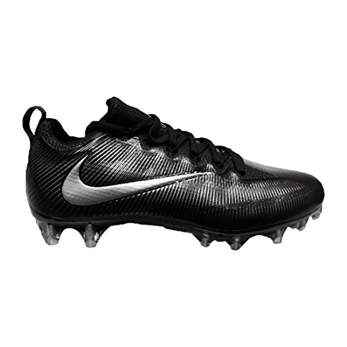 NIKE Vapor Untouchable PRO - Tacchetto da Calcio da Uomo, Nero Metallico Argento Metallico Grigio Scuro, 48.5 EU