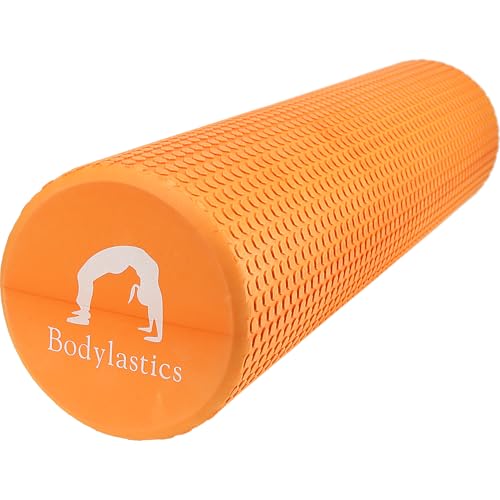 Image of Bodylastics Foam Roller (45 x 15 cms) for Deep Tissue Massage, Relief from Sore Muscles Pain, Pre & Post Exercise Fitness Workout Sessions