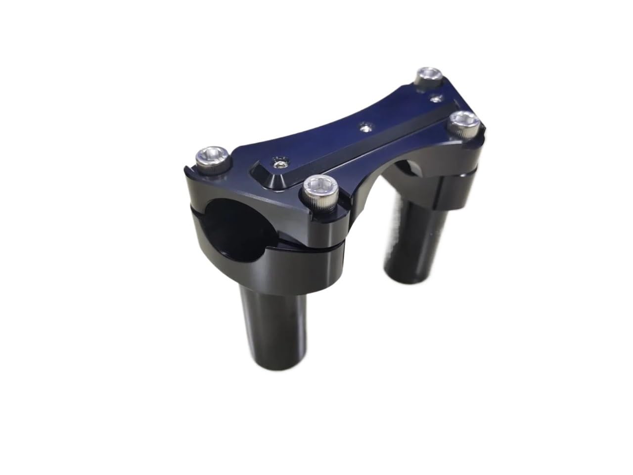 Riser Lenkerhalterung Schwarze Motorrad-Aluminium-3,5-Zoll-Lenkererhöhung, Obere Klemme Für Ha&rley Tour Road Glide King Sportster 883 1000 1200