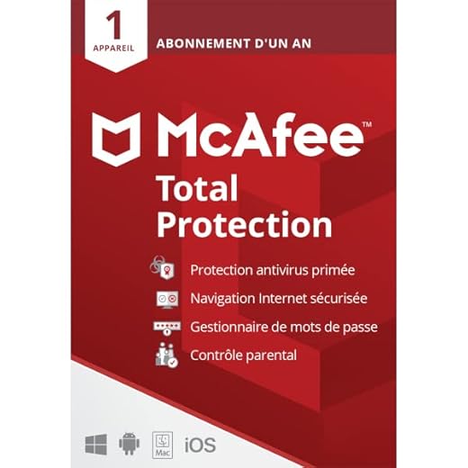 McAfee Protection Totale 1D ESDMcAfee Protection Totale 1D ESD