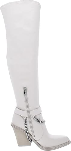 Miniatura 2 de Jessica Simpson Womens Langer Faux Leather Pointed toe Over-The-Knee Boots