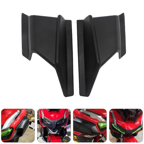 Ailerons de Carénage de Moto en ABS Noir Résistants à L'usure - Accessoires Look Sportif