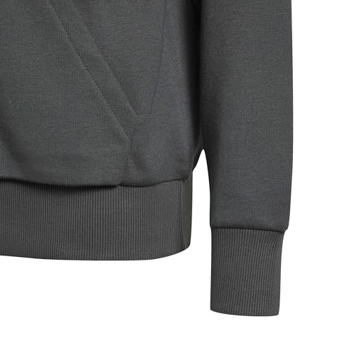 Sweat-shirt Essentials adidas avec grand logo imprimé noir pour junior - 5