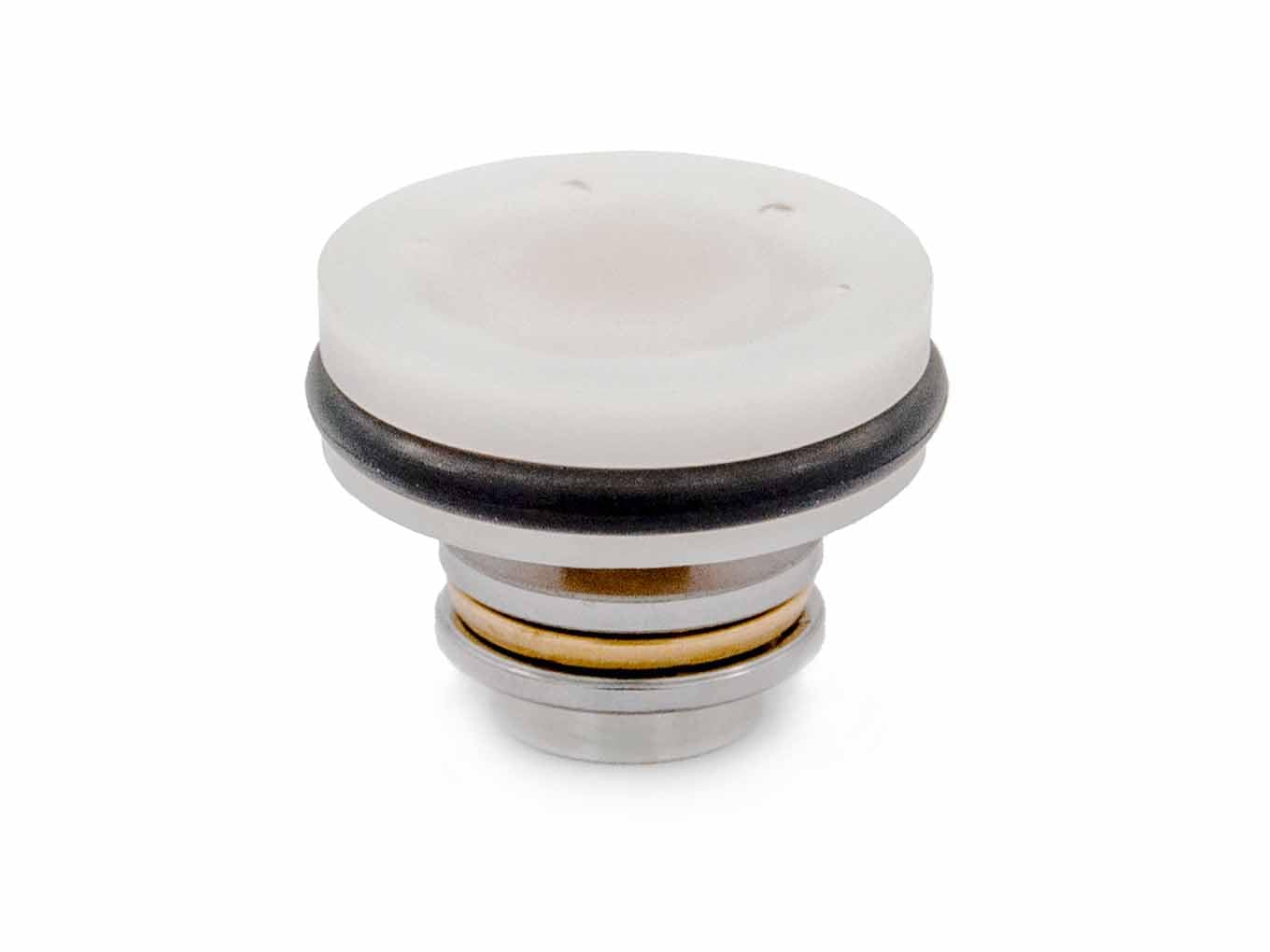 AOLS Piston Head POM with Ball Bearing - White