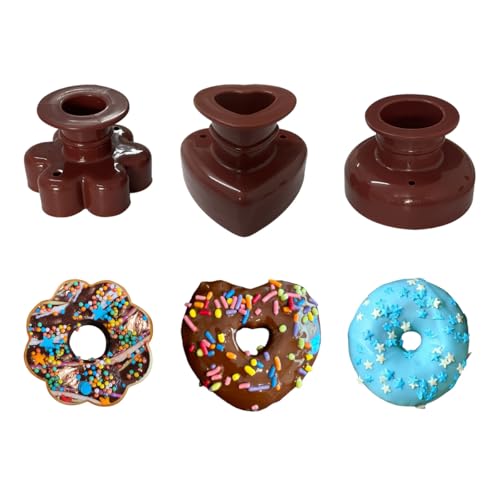3D Printed Heart Shapes Cake Pop Cutter Molds Set for Home Baking Desserts