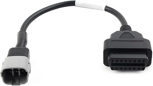 Miniatura 6 de Newsmarts 6Pins OBD2 escáner adaptador de herramienta de diagnóstico, cable lector de código para Suzuki GSX-R 1000/R 2017-, GSX-R125/1000/1000F,