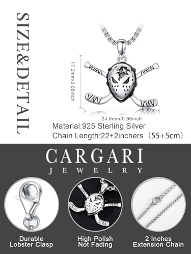 925 Sterling Silver Sports Necklace, Necklaces for Athletes or Sports Enthusiasts, Inspirational Jewelry Gifts for Men Women(with Gift Box)4