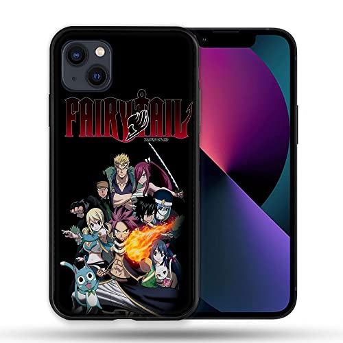 Coque compatible MagSafe iPhone 13 Manga Fairy Tail protection antichoc 6.1 pouces