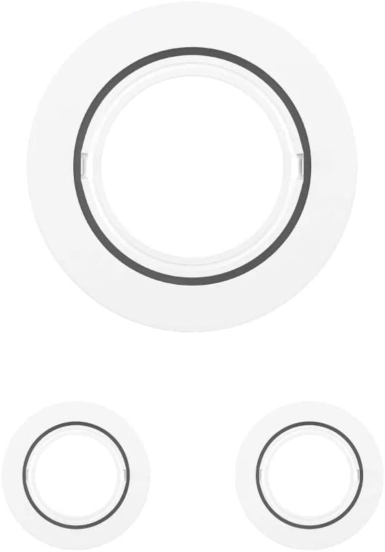 LEDMyplace 3-Piece 3x3W LED Puck Light Kit, 5000k Daylight White, LED Under Cabinet Lights, Beam Angle 120°, CRI 90+, 0V-10V Dimmable, Lights Line-Voltage, for Living Room, Bedroom, Dining Room