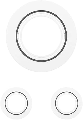 LEDMyplace - Juego de luces LED de 3 piezas de 3 x 3 W luz blanca luces LED para debajo del armario ángulo de haz de 120 CRI 90 luces regulables de