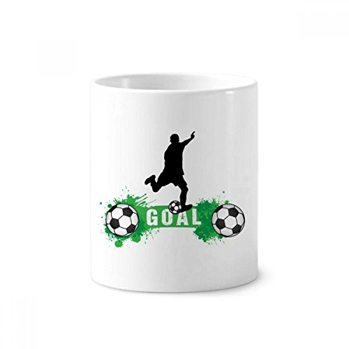 Tasse football en céramique blanche 350ml pour résoudre le désordre du bureau