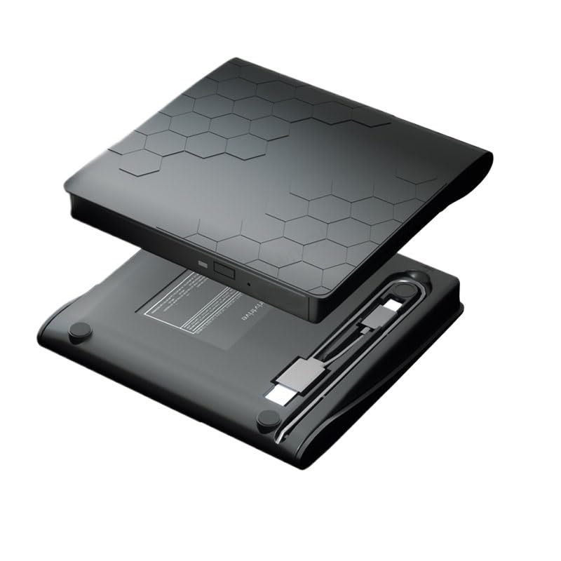 Odtwarzacz DVD, Zewnętrzny napęd Blu-Ray USB3.0 Type-C Odtwarzacz CD DVD RW z nagrywarką Przenośny optyczny