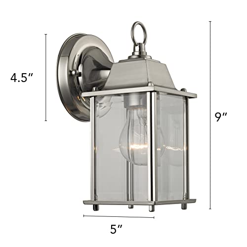 Elk Lighting 9231Ew/80 Thomas Lighting Sconce, 5W X 5D X 9H, Brushed Nickel #TOP7