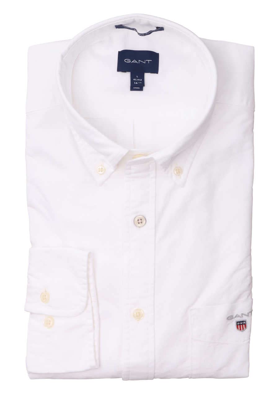 Gant Reg Oxford - Maglietta Camicia Uomo (Pacco da 1)