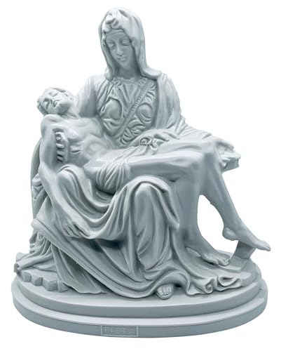 Amazing Saints White Pieta 7 Inch Statue Home Decor