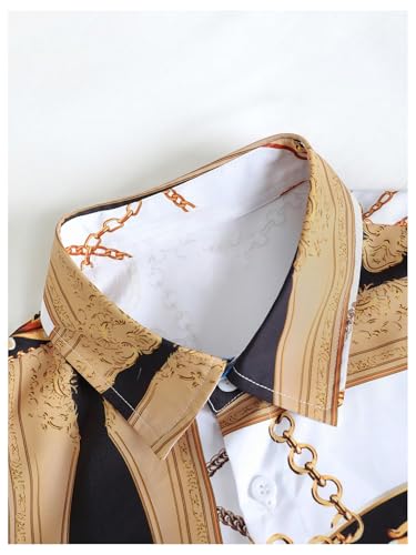 Men's 2 Piece Short Set Short Sleeve Button Down Shirts and Drawstring Waist Shorts Vacation Outfits4