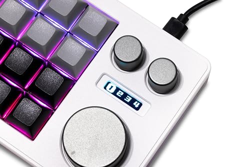 Clavier macro mécanique VIA DOIO KB16 triple knob pour graphisme - 3