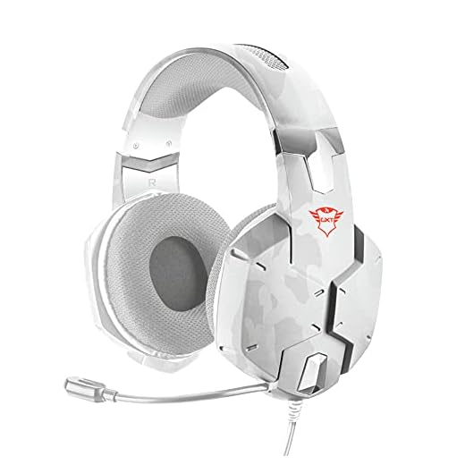 Headset Gamer PS4 / PS5 / XBOX series / SWITCH / PC / LAPTOP GXT 322W Carus Snow Camo - Trust