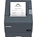 Epson C31CA85A9932 TM-T88V Thermal Receipt Printer, MPOS, USB and Serial Interfaces, with PS-180, Dark Gray
