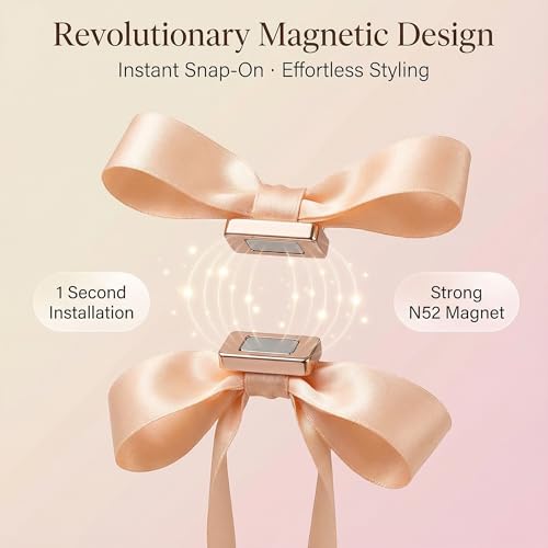 Pinzas magnéticas para cabello, pack x2 colores mezclados miniatura 2