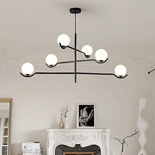 Lampe suspendue longue pour éclairer une grande table - 4
