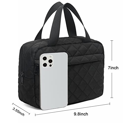 Makeup Bag for Women Cosmetic Bag Large Make Up Organizer Travel Toiletry Bags Waterproof Zipper Tote Pouch Purse for Girls2