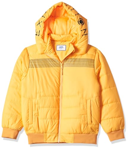 Image of Amazon Brand - Symbol Boys Boys Quilted Winter Jacket with Detachable Hood | Age 2-12 Years