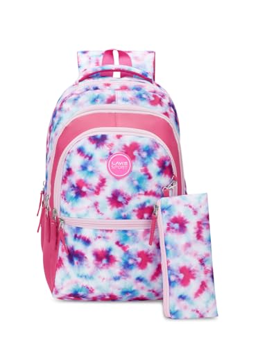 Image of Lavie Sport Dreamscape Backpack | 22 Liters | Rain Cover | Gift for Boys & Girls