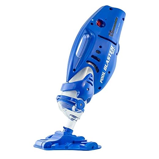 Water Tech Pool Blaster Max CG Cordless Rechargeable, Battery-Powered, Pool-Cleaner with 12.75” Scrub Brush Head, Large Filter bag, ideal for In-Ground Pool and Above Ground Pools