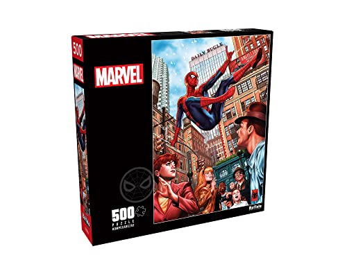 Buffalo Games - Marvel - The Amazing Spider-Man #24 Variant - 500 Piece Jigsaw Puzzle #TOP2