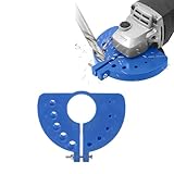 Drill Bit Sharpener for All Bits - Drill Bit Grinding Attachment, Power Drill Bit Sharpeners, Multi-specification Drill Bit Grinding, Giant Blade Angle Grinder for Grinding Drill Bits (Blue)