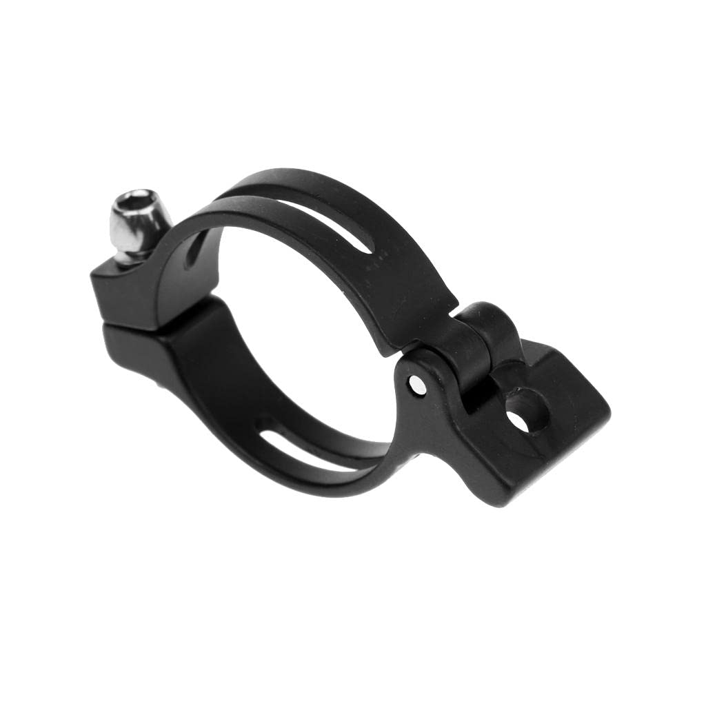 Lyla® Alloy Bike Front Derailleur Clamp Mech Mount Braze-on Adapter 31.8mm black|Sporting Goods | Cycling | Bicycle Components & Parts |Derailleurs (Front)-image-26