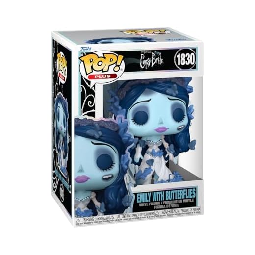 Funko Pop! Movies: The Corpse Bride - Emily - Bride with Butterflies - la Novia Cadáver - Figura de Vinilo Coleccionable - Idea de Regalo - Mercancia Oficial - Juguetes para Niños y Adultos
