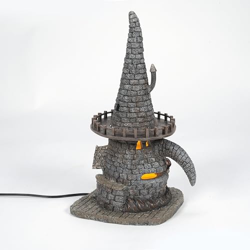 Edificio iluminado Nightmare Before Christmas Disney de Gris 10 Pulgadas 7