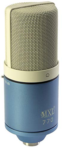 MXL Condenser Microphone, XLR, Sky Blue (770SKY)