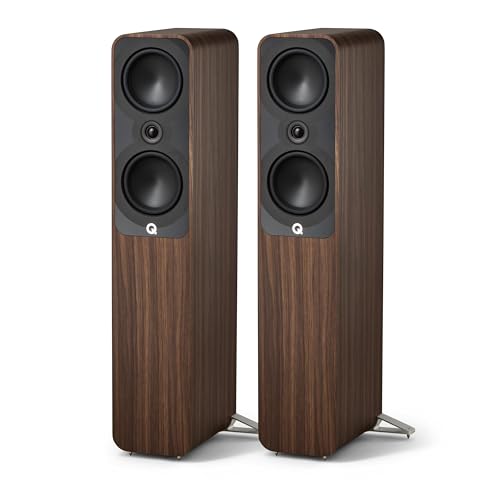 Q Acoustics 5050 Floorstanding Speaker Santos Rosewood (Single Speaker-Order Two Units) - 1