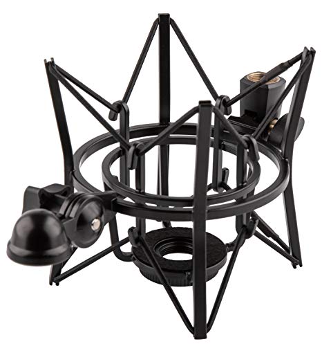 LYRCRO Microphone Shock Mount with Integrated Pop Shield for Rode Mics like K2, NT1-A,NT1000, NT2-A, NT2000, NTK, Podcaster and Procaster (20mm Internal Thread). - Image 8