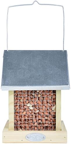 Fallen Fruits BIRD HOPPER FEEDER SEEDS & PEANUTS FSC 100%