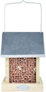 Fallen Fruits BIRD HOPPER FEEDER SEEDS & PEANUTS FSC 100%
