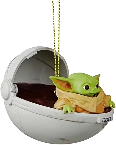 Star Wars 3D Christmas Decorations Ornaments Baubles (The Child Baby Yoda Grogu)