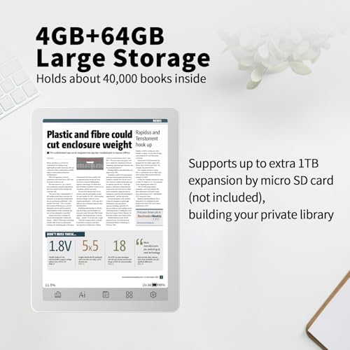 Bigme B6 6in Color E-Reader, 64GB, Android 14, Kaleido E-Ink — view 5