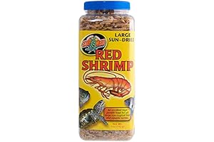 DBDPet Zoomed Large Sun-Dried Red Shrimp - Turtle Food