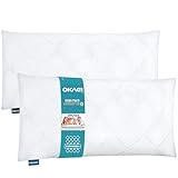 Okaei Kopfkissen 40x80 2er Set | Superweiches Kissen Set | Allergiker Kopfkissen | Kissen 40 x 80 | Kissen klein | Kissen 40x80 | Schlaf Kissen | Kissen Bett | Super weiche Bettwaren & Bettwäsche