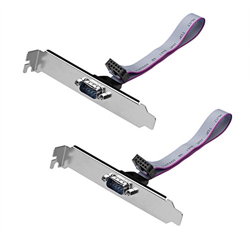 SIENOC LP Slot Piastra da Seriale, Maschio 9 Pin a...