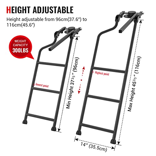Aa Products Inc. PTL-04 Aa Product Tailgate Ladder Foldable Pickup Truck Tailgate Ladder Accessories thumb #1