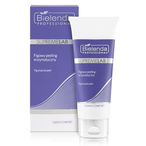 Bielenda Supremelab Clean Comfort, peeling con enzimas de higo, suaviza e ilumina la piel,...