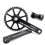Kompatibilität: Das Tretlager kann mit einer Breite von 68–73 mm verwendet werden und ist für die meisten Mountainbikes und Rennräder auf dem Markt geeignet.