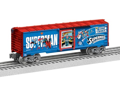 Lionel DC Comics Superman 90 Years of DC O Gauge Model Train Boxcar -  2528140