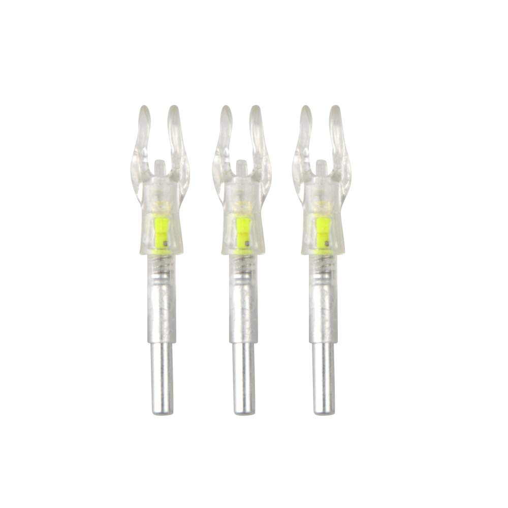 3/6pcs Tiro con L'Arco LED Nocks Frecce Cocche Automaticamente Luminose Frecce Nock per frecce ID 4.2mm Caccia Tiro